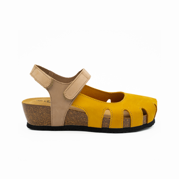 Plakton Closed-Toe Sandal – Amy Mayo Nocciola